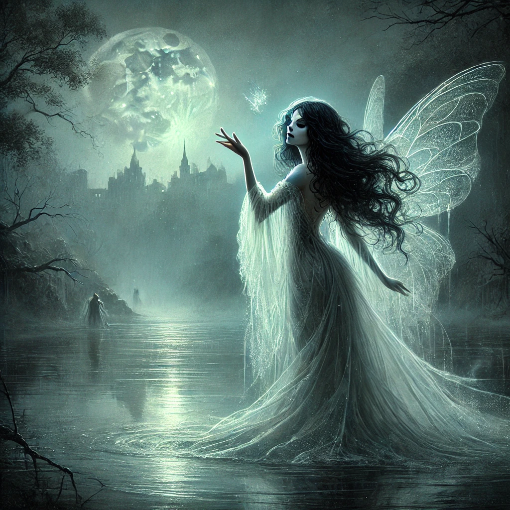 the river fairy of the danube-Ghost in the Danube