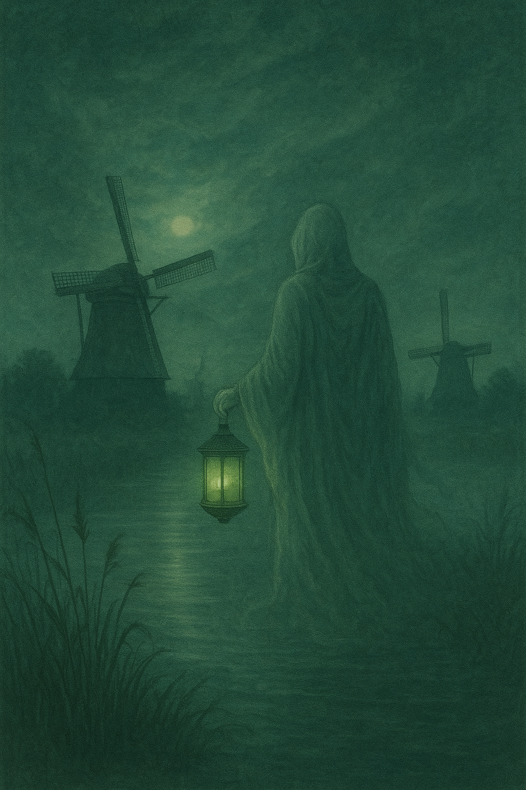 The guardian ghost of Kinderdijk