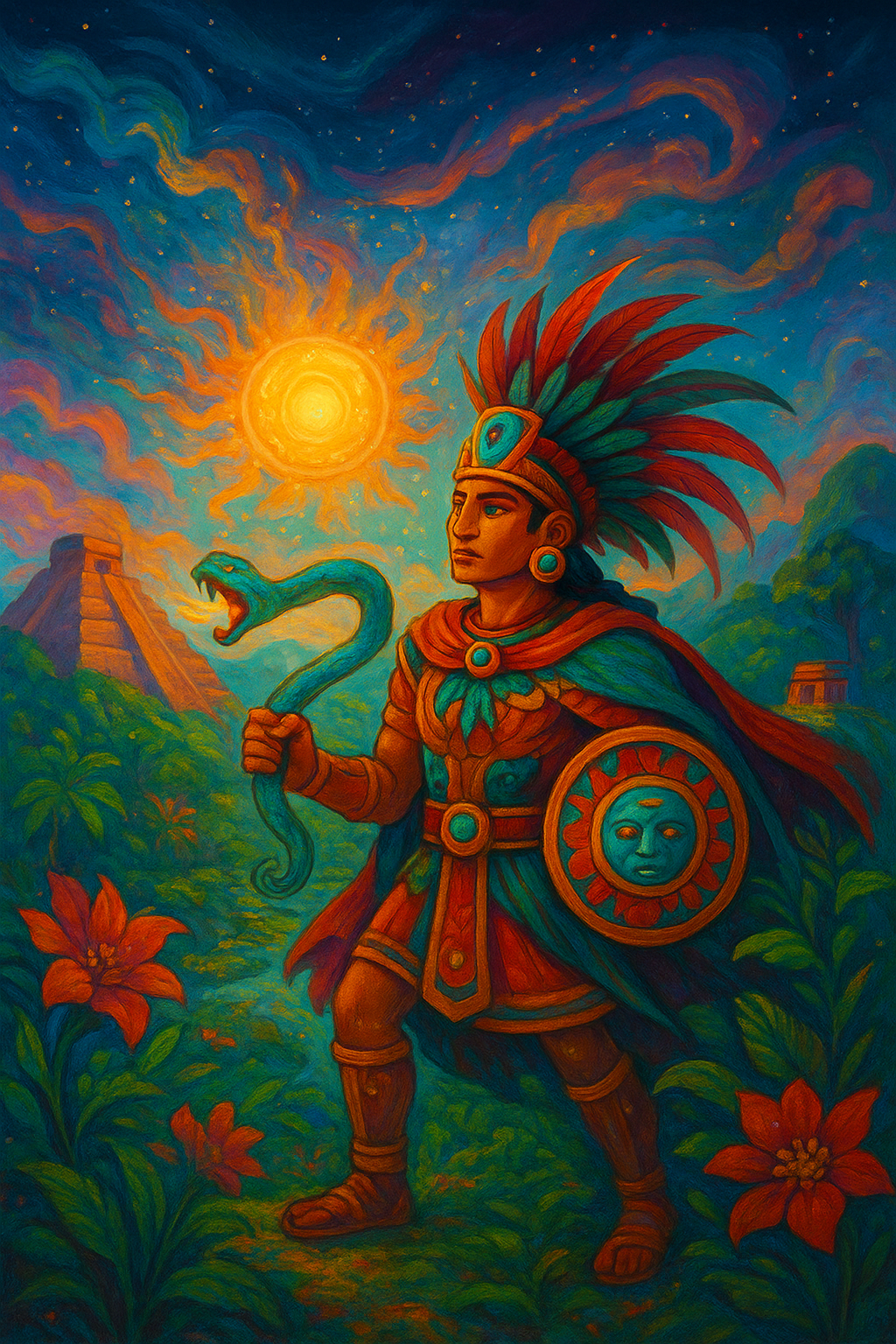 Huitzilopochtli, Aztec mythology (Mexico) Huitzilopochtli, Aztec mythology (Mexico)